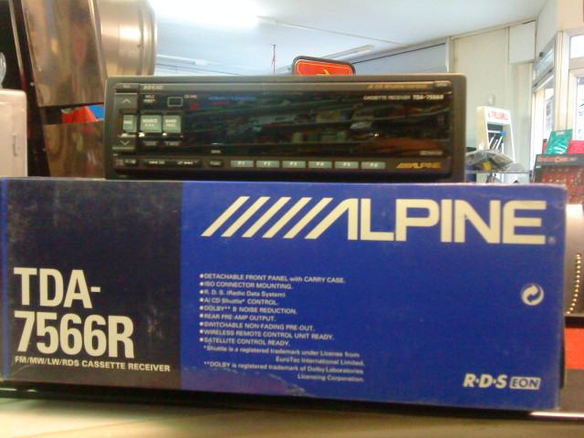 RADIO CASSETTE ALPINE TDA7566R